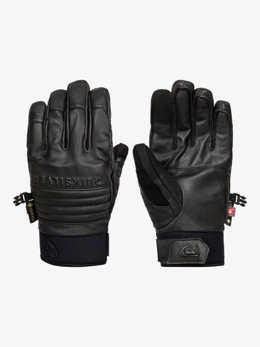 Men QUICKSILVER Travis Rice Natural GORE-TEX Gloves TRUE BLACK 