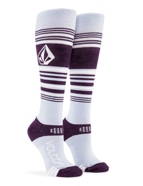 Woman VOLCOM Tundra Tech Sock LILAC ASH  - 1