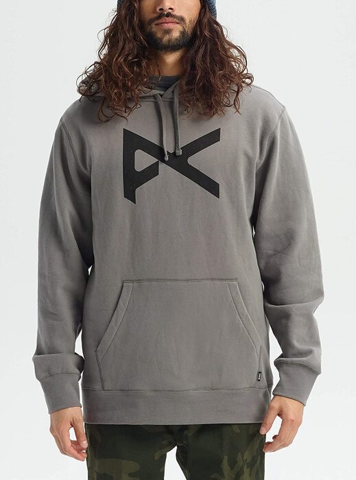 Mens ANON Po Hoodie CHARCOAL GRAY  21534100020 1