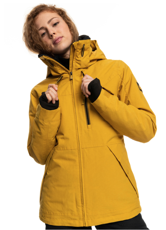 Women ROXY Presence Parka HONEY ERJTJ03372-YLV0 - 1