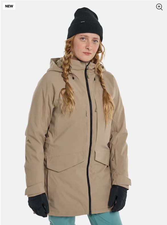 Women's BURTON Prowess 2.0 2L Jacket KELP  - 1