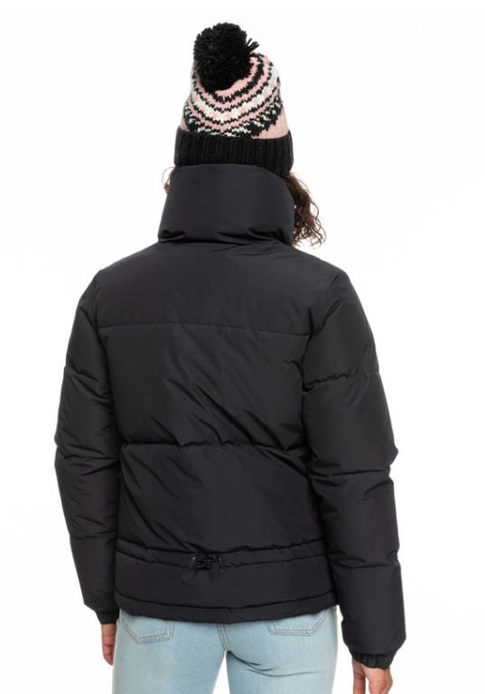 Women ROXY Winter Rebel Jacket TRUE BLACK ERJJK03494-KVJ0 - 2