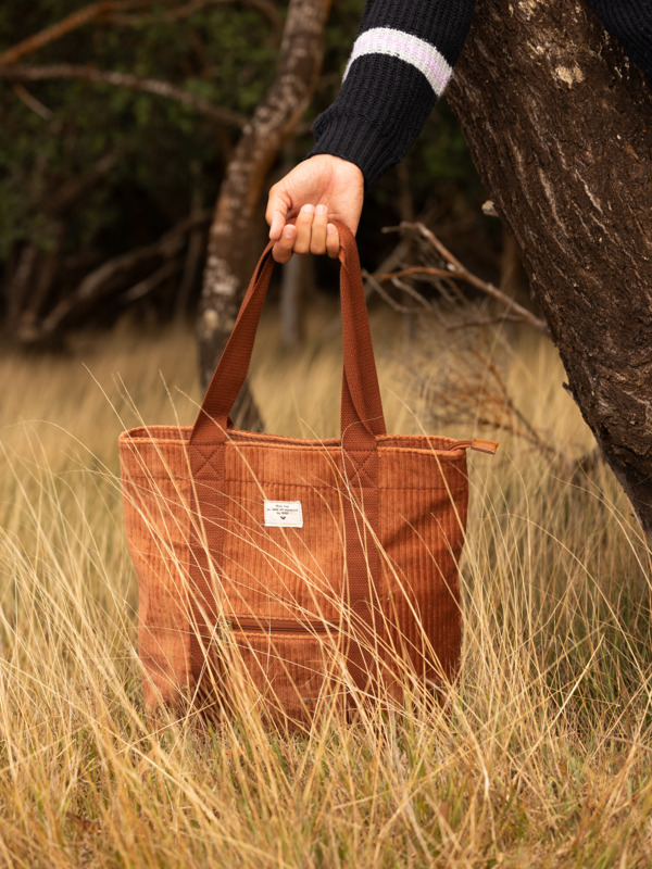 Women ROXY Sunny Rivers Beach Bag BAKED CLAY ERJBP04546-CNS0 - 2