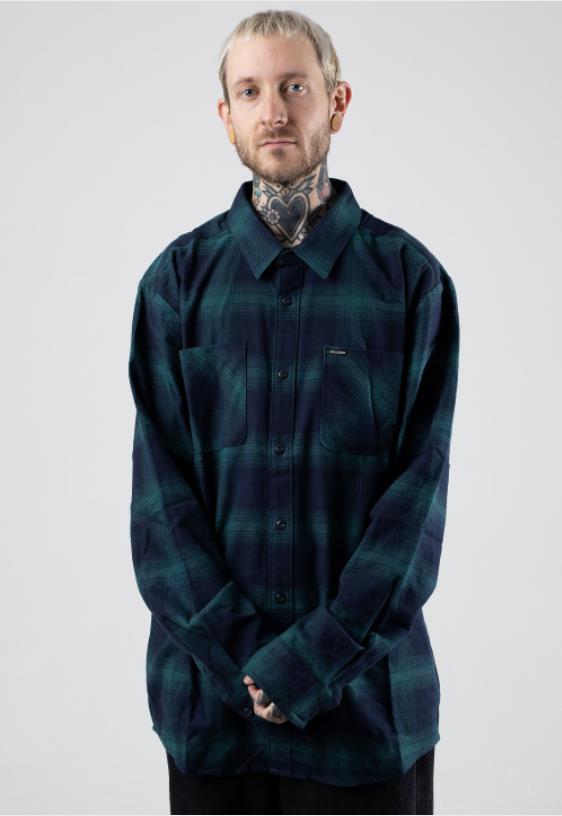 Men VOLCOM Netastone Flannel NAVY - 1