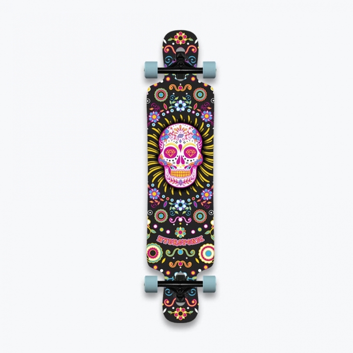 Longboard HYDROPONIC Drop Through Dt 3.0 39+8,75 MEXICAN BLACK  L0061-05 1