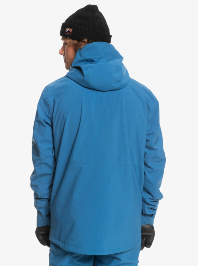 Mens QUIKSILVER S Carlson Stretch Quest Jacket BRIGHT COBALT  EQYTJ03391 BPCW - 2