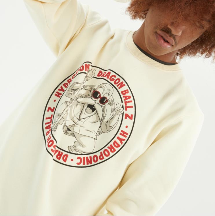 Men HYDROPONIC Hoodie Dragon Ball Z Kam Sennin OFF WHITE - 1