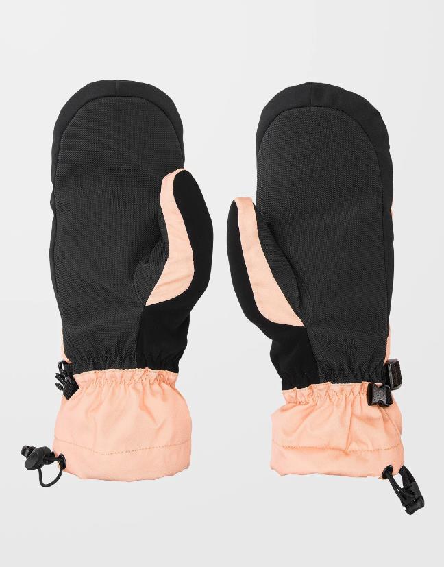 Kids VOLCOM V.Snow Over Mitt CORAL HAZE - 2