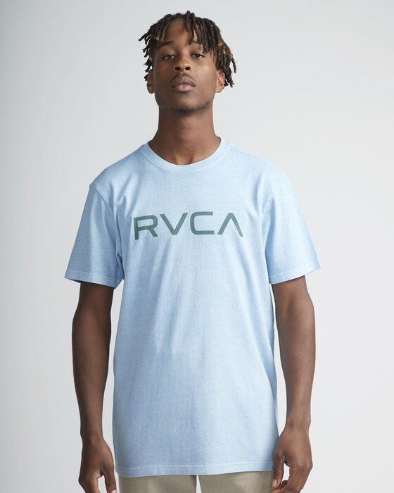 Mens Big RVCA Short Sleave BLUE N1 SSRK RVCP9