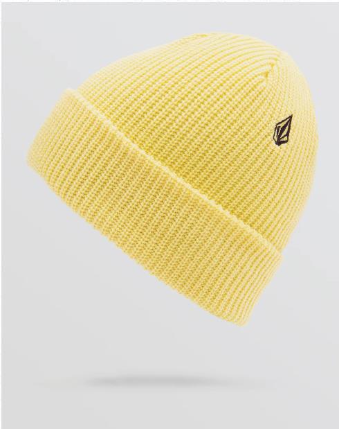 Men VOLCOM Sweep Beanie DARK YELLOW - 1