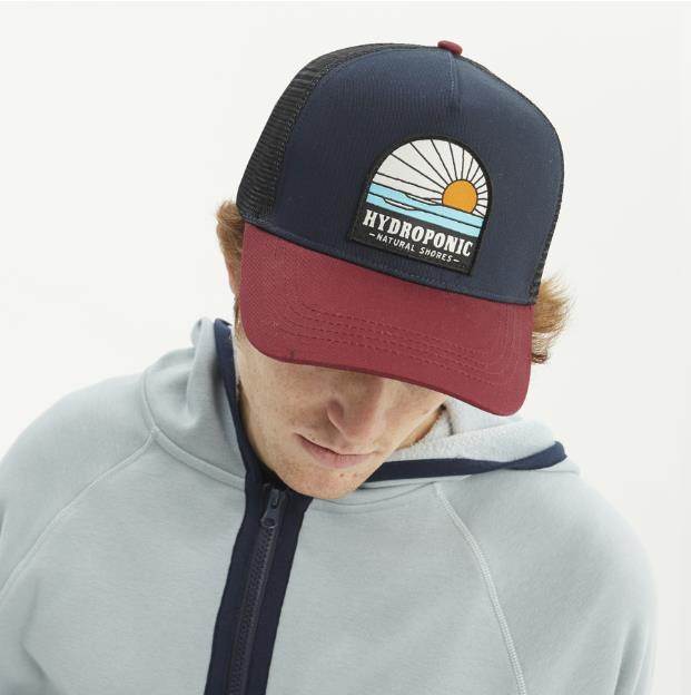 Men HYDROPONIC Cap Shores NAVY / DARK RED - 1