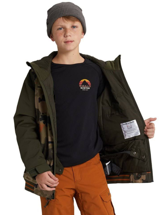 Kids BURTON Game Day Jacket MILITARY  1