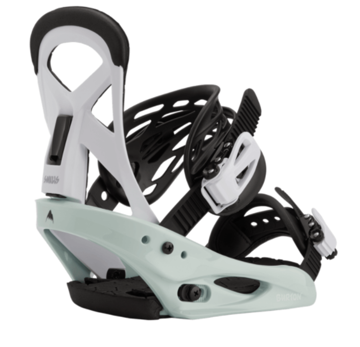 Kids BURTON Smalls Re:Flex Snowboard Bindings NEO-MINT/WHITE 105751 300