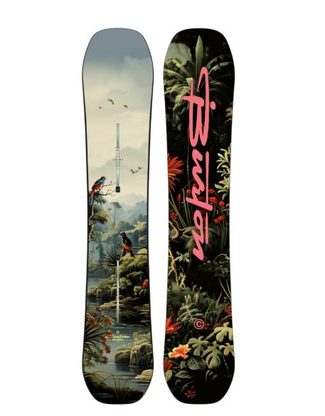 BURTON Men's Custom Camber Snowboard JUNGLE - 1
