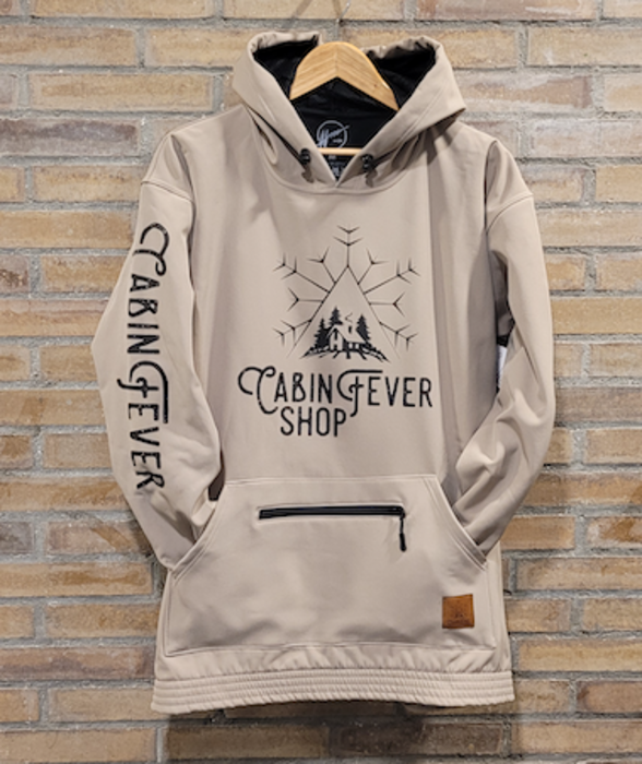 CABIN FEVER X LFM Logo Tech Pullover  SAND