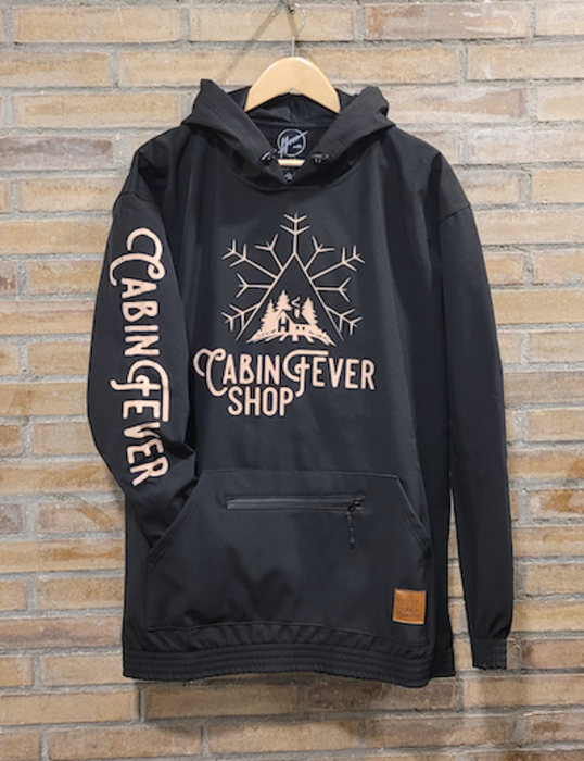 CABIN FEVER X LFM Logo Tech Pullover BLACK