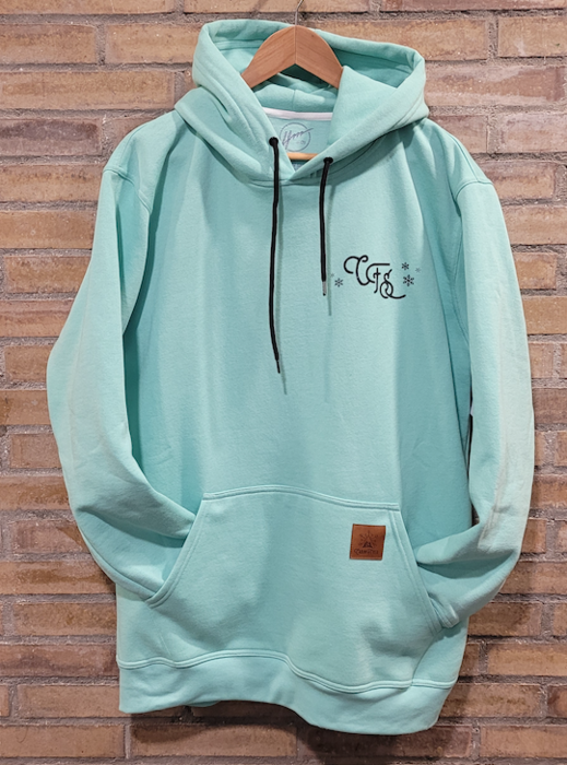 CABIN FEVER X LFM Moontan Logo Hodie MINT 1