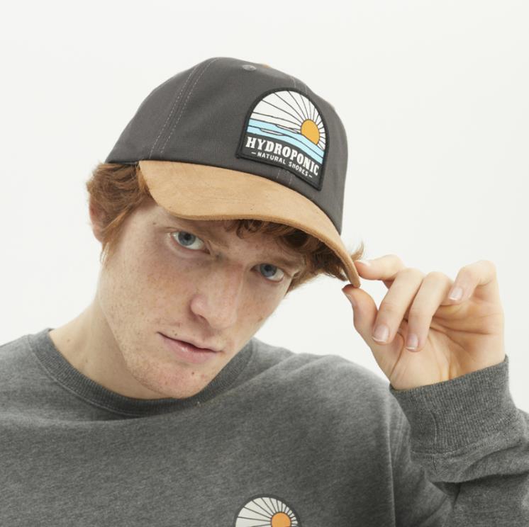 Men HYDROPONIC Cap Shores CHARCOAL / TAN - 1