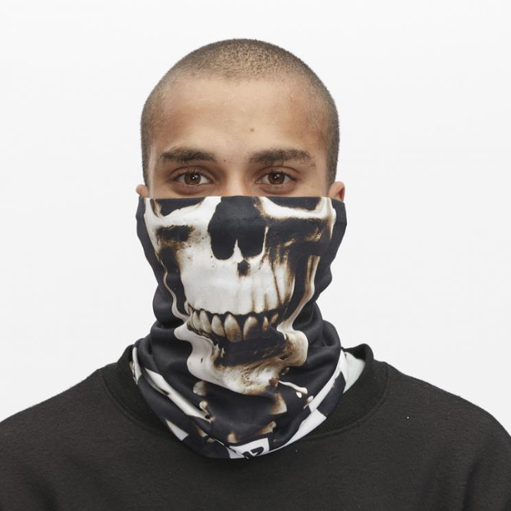 Men HYDROPONIC Neck Warmer SKULL - 1