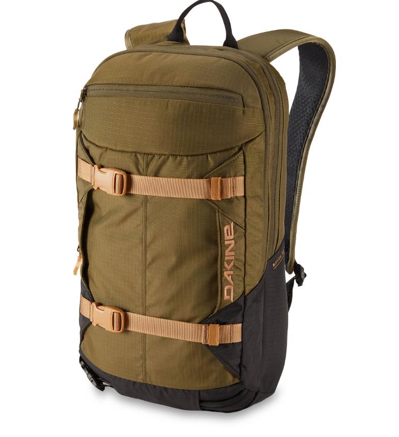 DAKINE Team Mission Pro 18L Backpack DARK OLIVE - 1