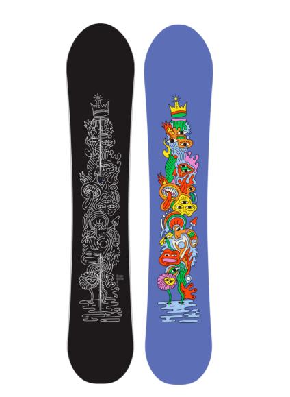 BURTON Gender Neutral Counterbalance Camber Snowboard - 1
