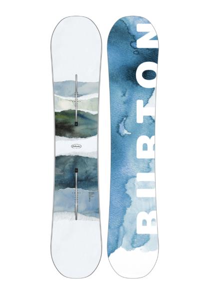 BURTON Gender Neutral Cultivator Flat Snowboard WATERCOLOR - 1