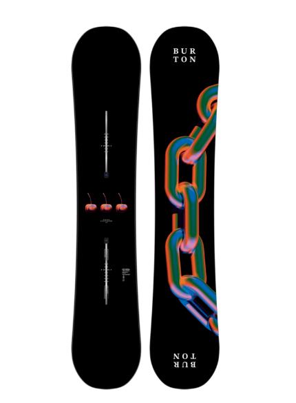 BURTON Gender Neutral Cultivator Flat Snowboard CHAIN LINK - 1