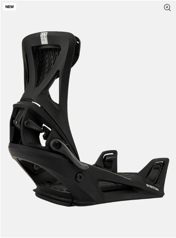 Men's BURTON Step On® Genesis Re:Flex Snowboard Bindings BLACK - 1