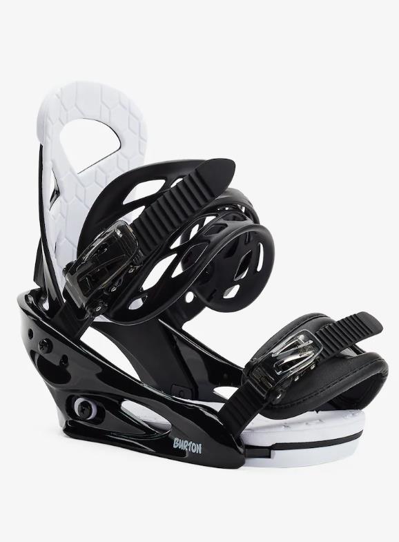 Kids' BURTON Smalls Re:Flex Snowboard Bindings BLACK - 2