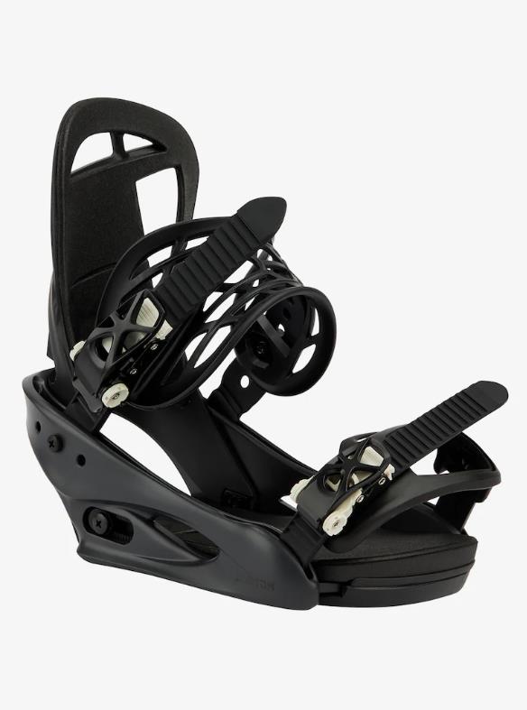 Women's BURTON Citizen Re:Flex Snowboard Bindings BLACK - 2