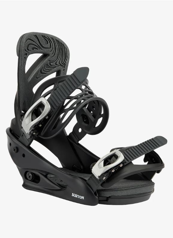 Women's BURTON Scribe Re:Flex Snowboard Bindings BLACK - 2