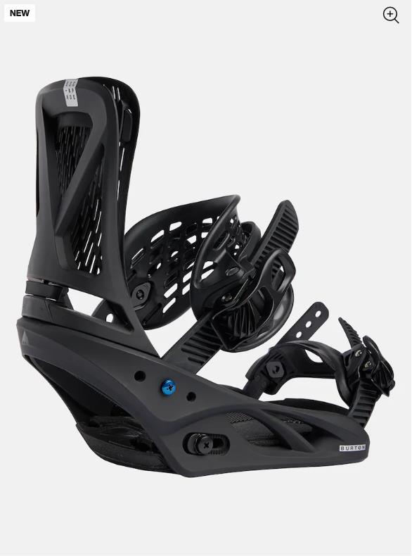 Women's BURTON Escapade Re:Flex Snowboard Bindings BLACK - 1