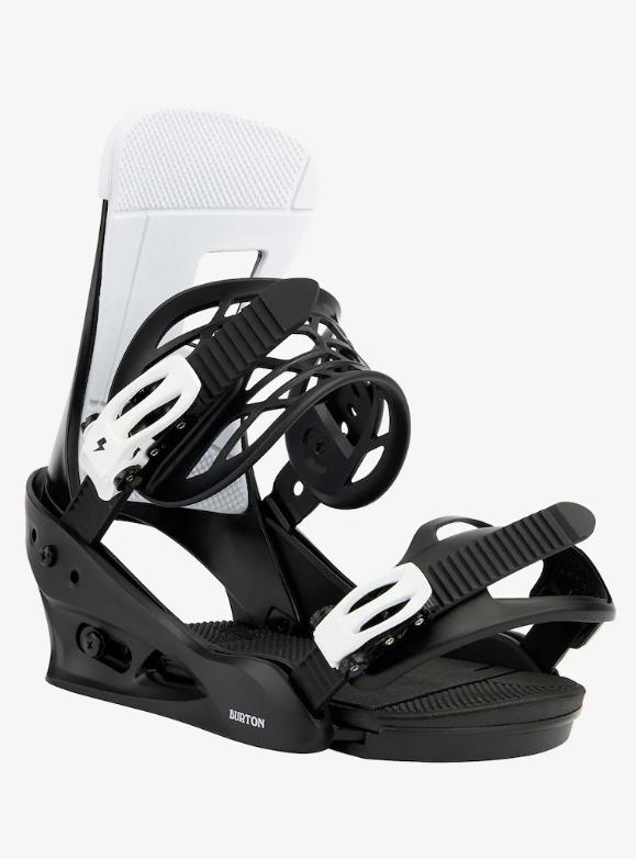 Men's BURTON Freestyle Re:Flex Snowboard Bindings BLACK - 2