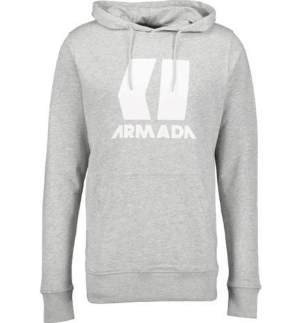 Mens ARMADA Icon Hoodie HEATHER GREY R00407040 