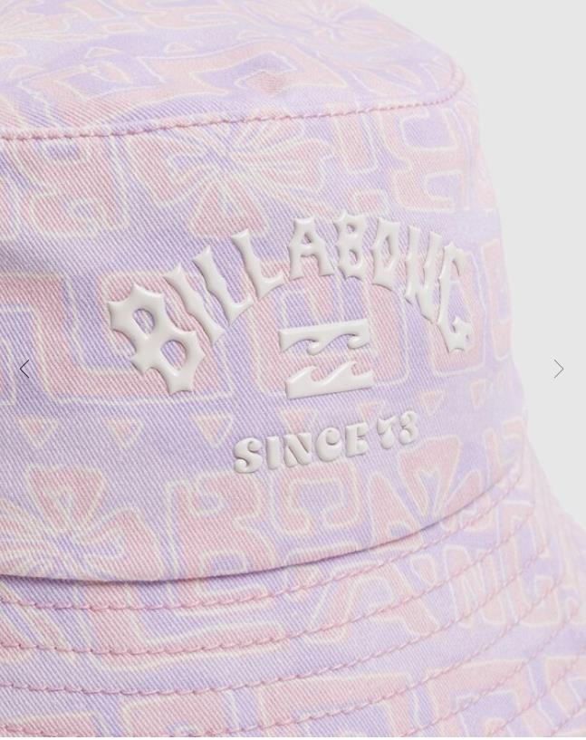 Women BILLABONG 1973 Shorty Hat LILAC BREEZE  - 2