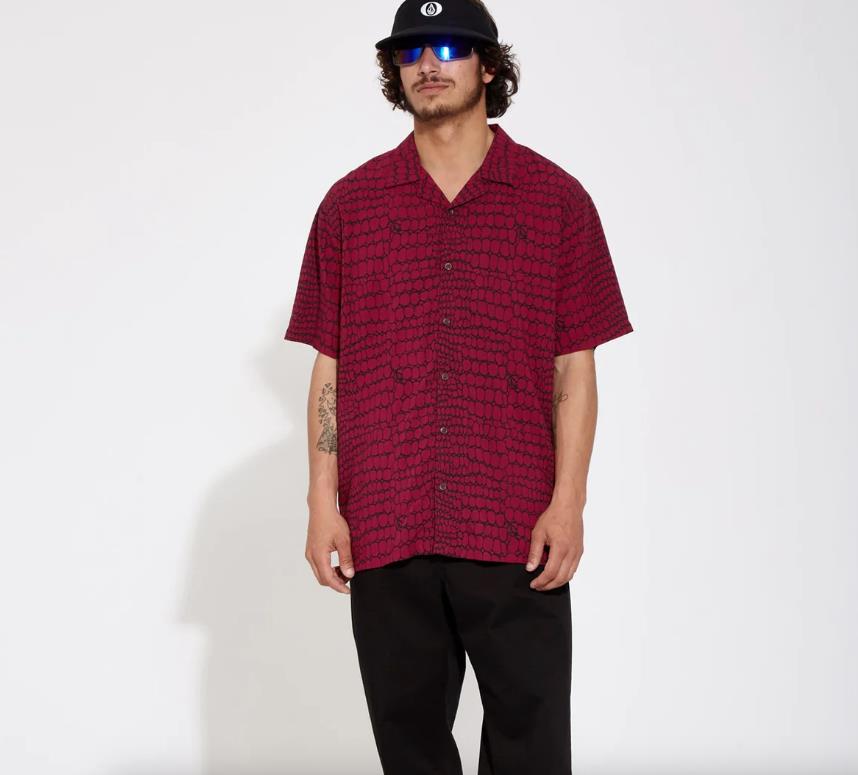 VOLCOM Todd Bratrud Short Sleave Shirt PRINT  - 1