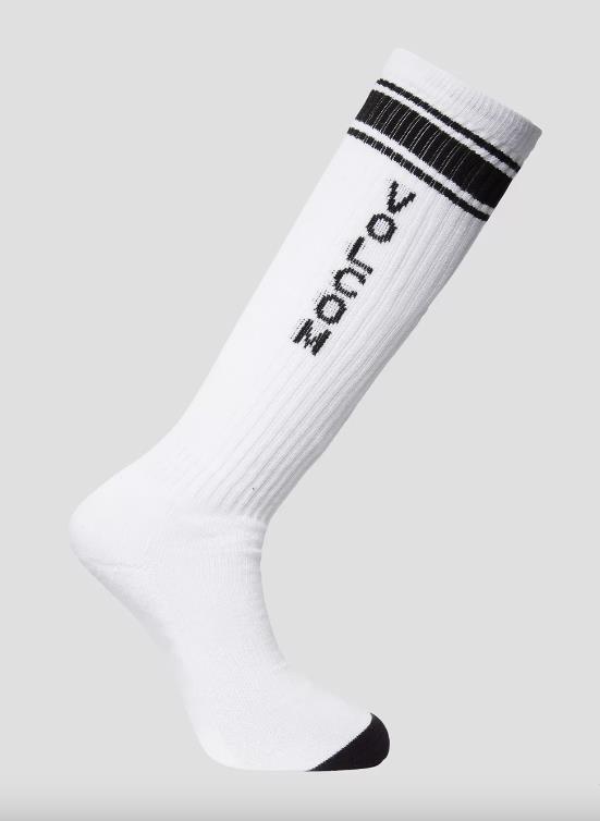 VOLCOM Hight Stripe Sock WHITE - 2