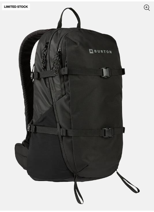 BURTON Day Hiker 30L Backpack TRUE BLACK - 1