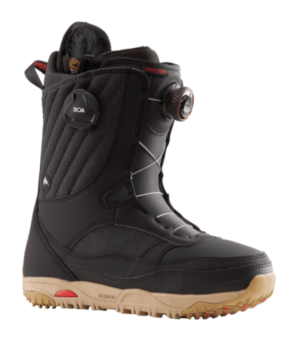 Womens BURTON Limelight BOA Snowboard Boots BLACK 150871 001