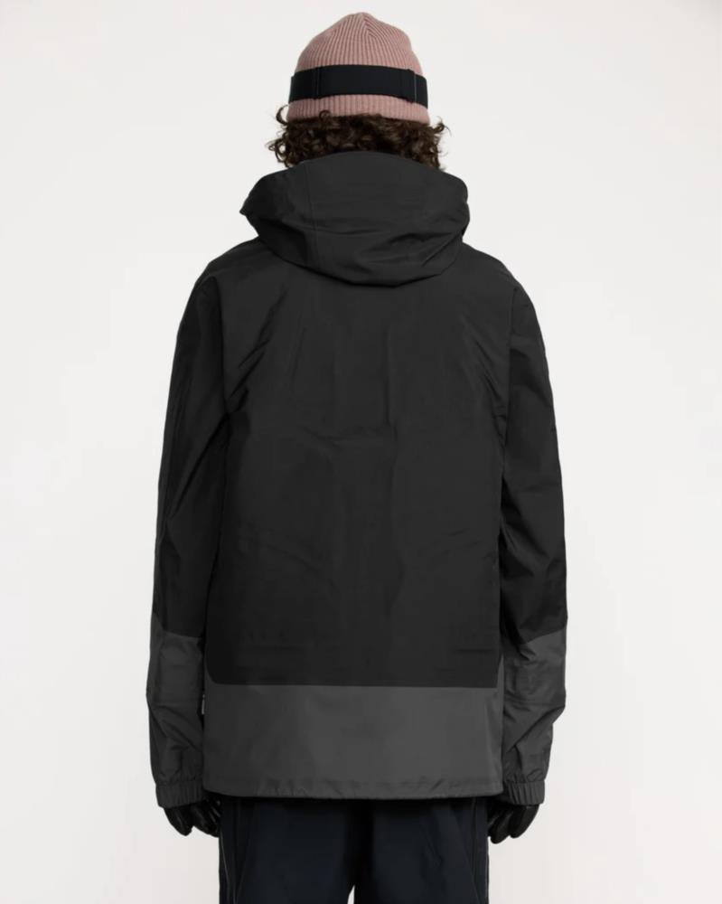 Men Volcom TDS Insulated Snowboard Jacket BLACK - 2