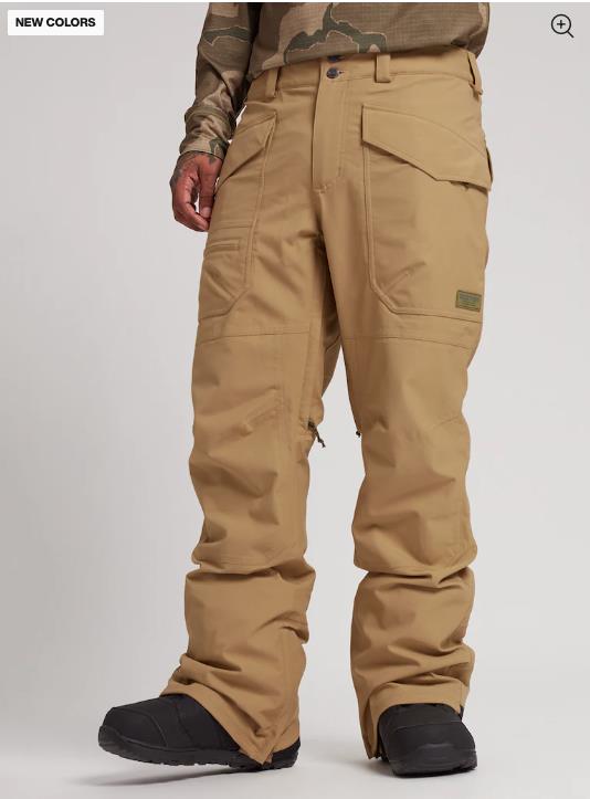 Men's BURTON Southside 2L Pants - Slim Fit KELP  - 1