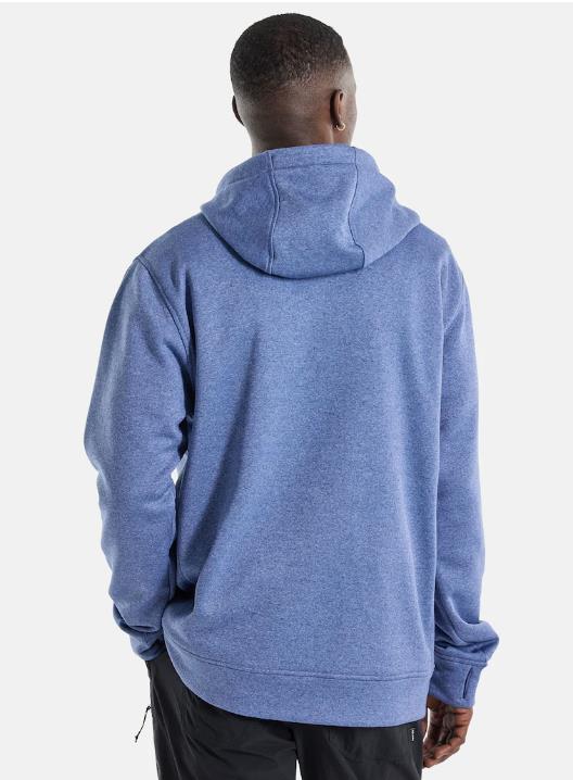 Men's BURTON Oak Pullover Hoodie SLATE BLUE HEATHER - 2