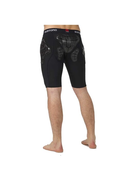 Mens BURTON Total Impact Short, Protected By G-Form TRUE BLACK 10288102002 2
