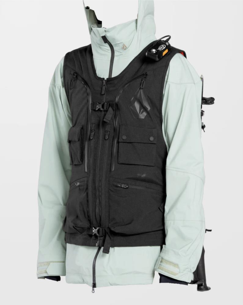  VOLCOM Chaleco Freeride Iguchi Slack BLACK - 1