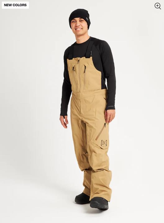 Men's BURTON [ak] Cyclic GORE-TEX 2L Bib Pants KELP  - 1