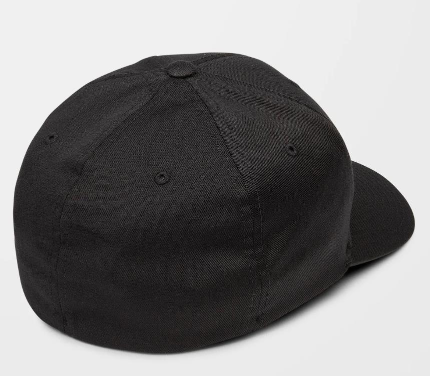 VOLCOM Full Stone Flexfit Cap BLACK - 2