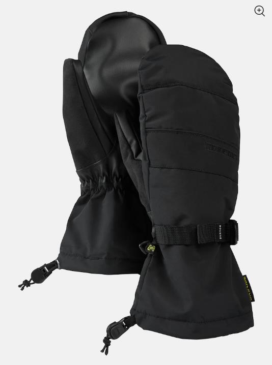 Men's BURTON Profile Mittens TRUE BLACK - 1