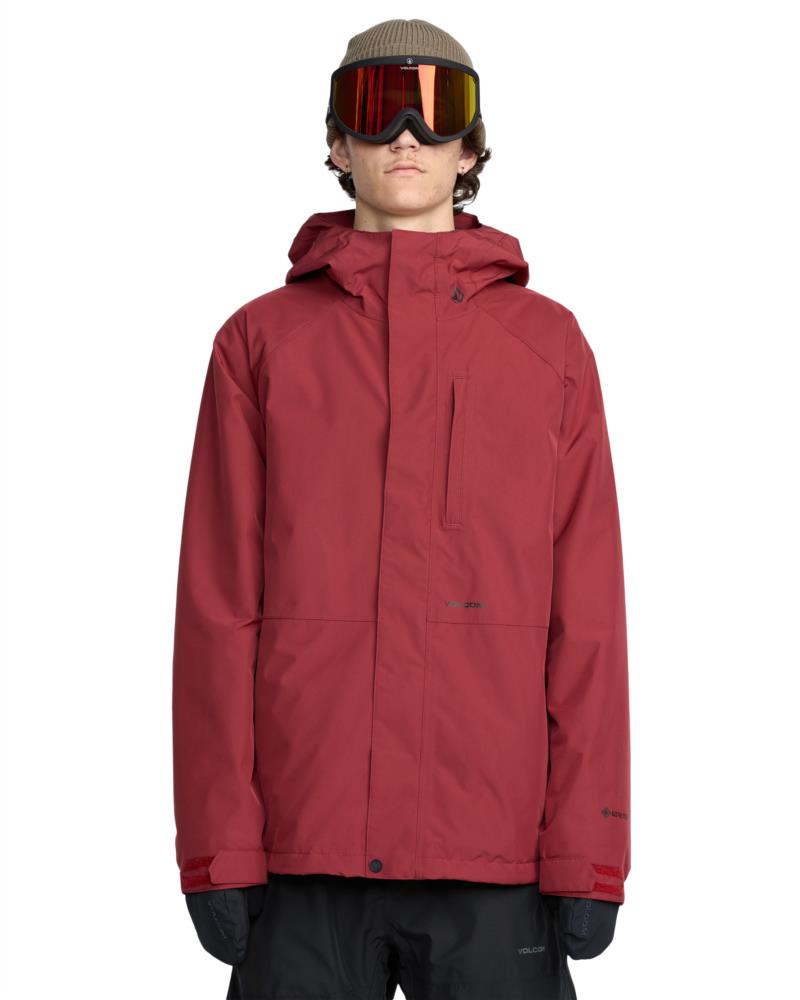 Men VOLCOM Dua Gore-tex Snowboard Jacket BURNT RED - 1