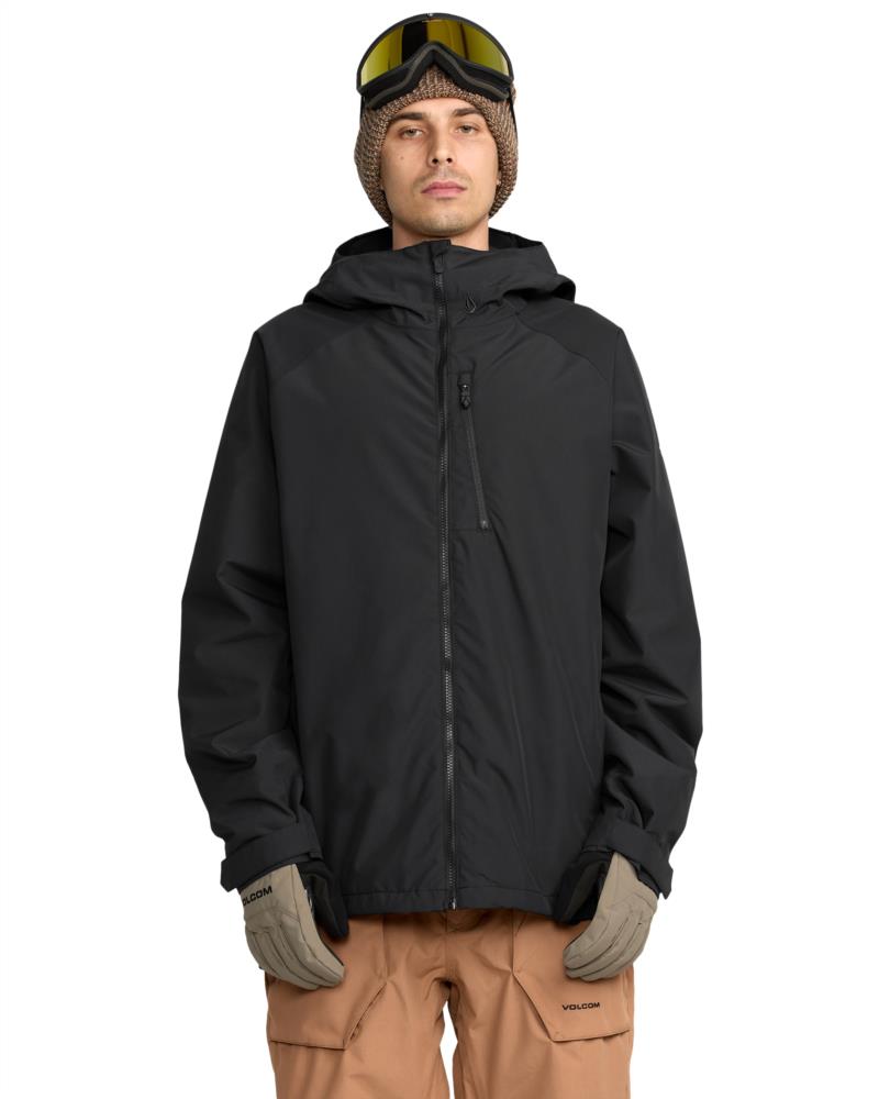 Men VOLCOM 2836 Snowboard Insulated Jacket BLACK - 1