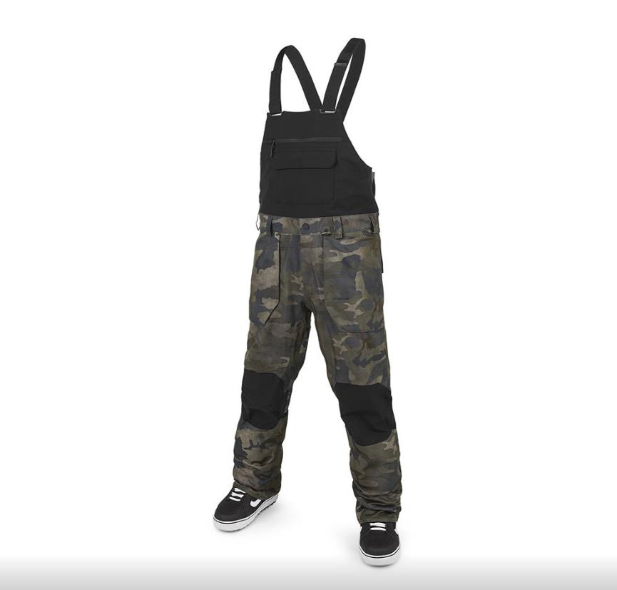 VOLCOM Roan Bib Overall CLOUDWASH CAMO - 1